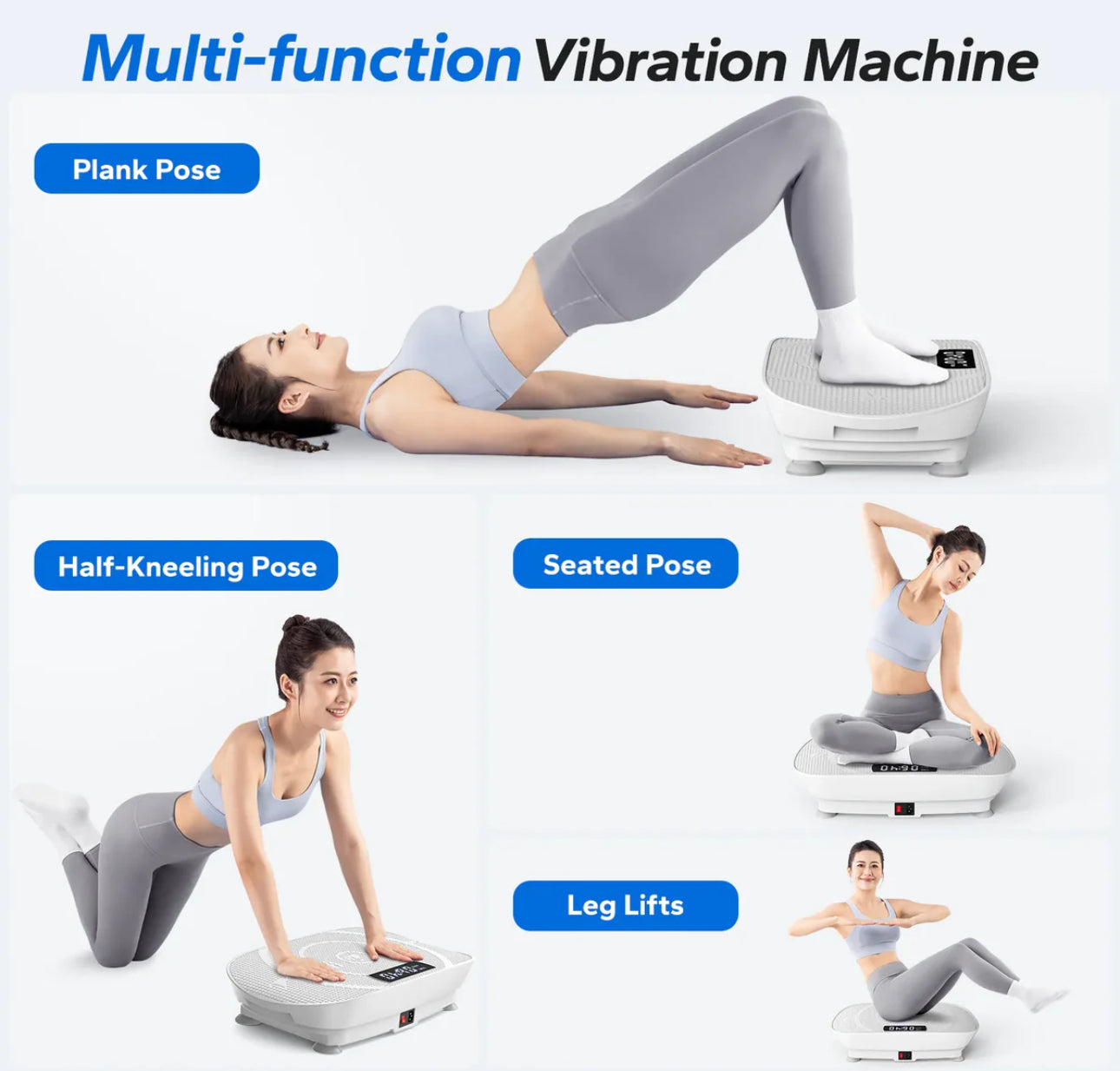 Elite Vibration Plate – Burn Fat, Tone Your Body & Feel Energized — In Just 10 Minutes a Day