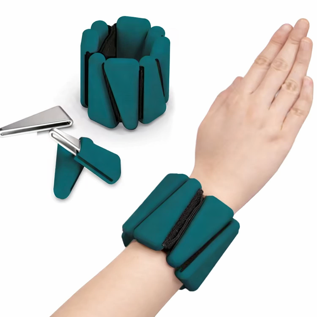 Adjustable Ankle & Wrist Weight Straps – Fitness Training Set (2-Pack)