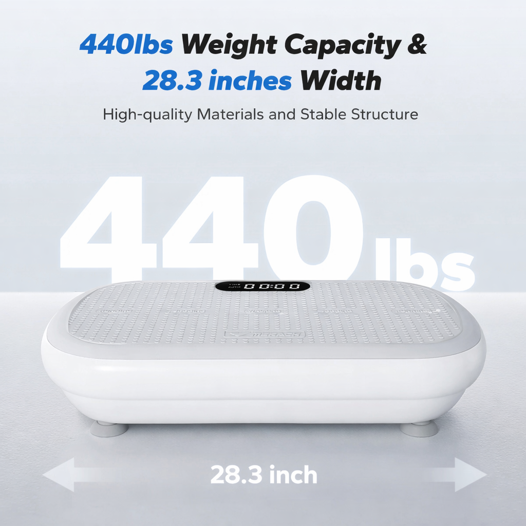 Elite XL Vibration Plate – Lymphatic Drainage & Full Body Workout