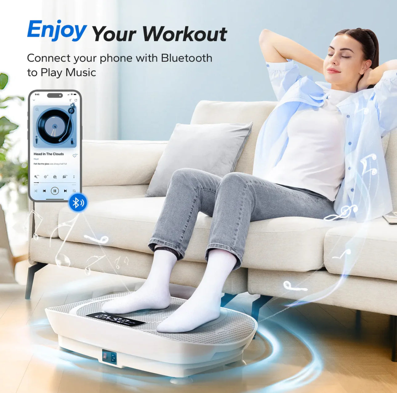Elite Vibration Plate – Burn Fat, Tone Your Body & Feel Energized — In Just 10 Minutes a Day
