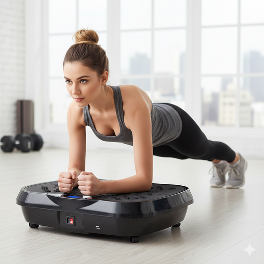 Basic Vibration Plate – Burn Fat, Tone Your Body & Feel Energized — In Just 10 Minutes a Day