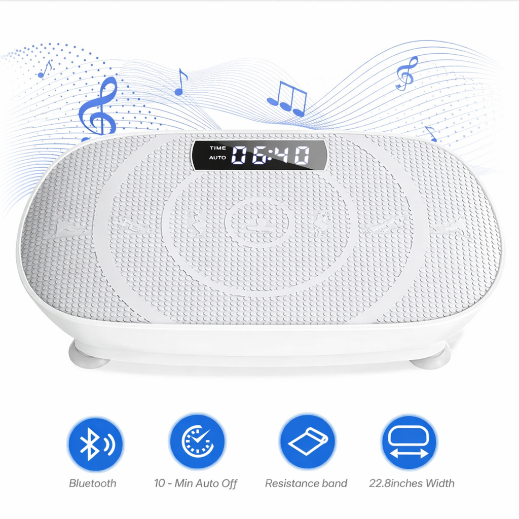 Elite Vibration Plate – Burn Fat, Tone Your Body & Feel Energized — In Just 10 Minutes a Day