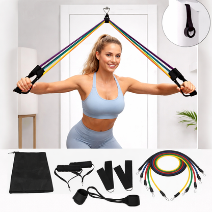Elite Resistance Bands - Ten Piece Strength Training Kit