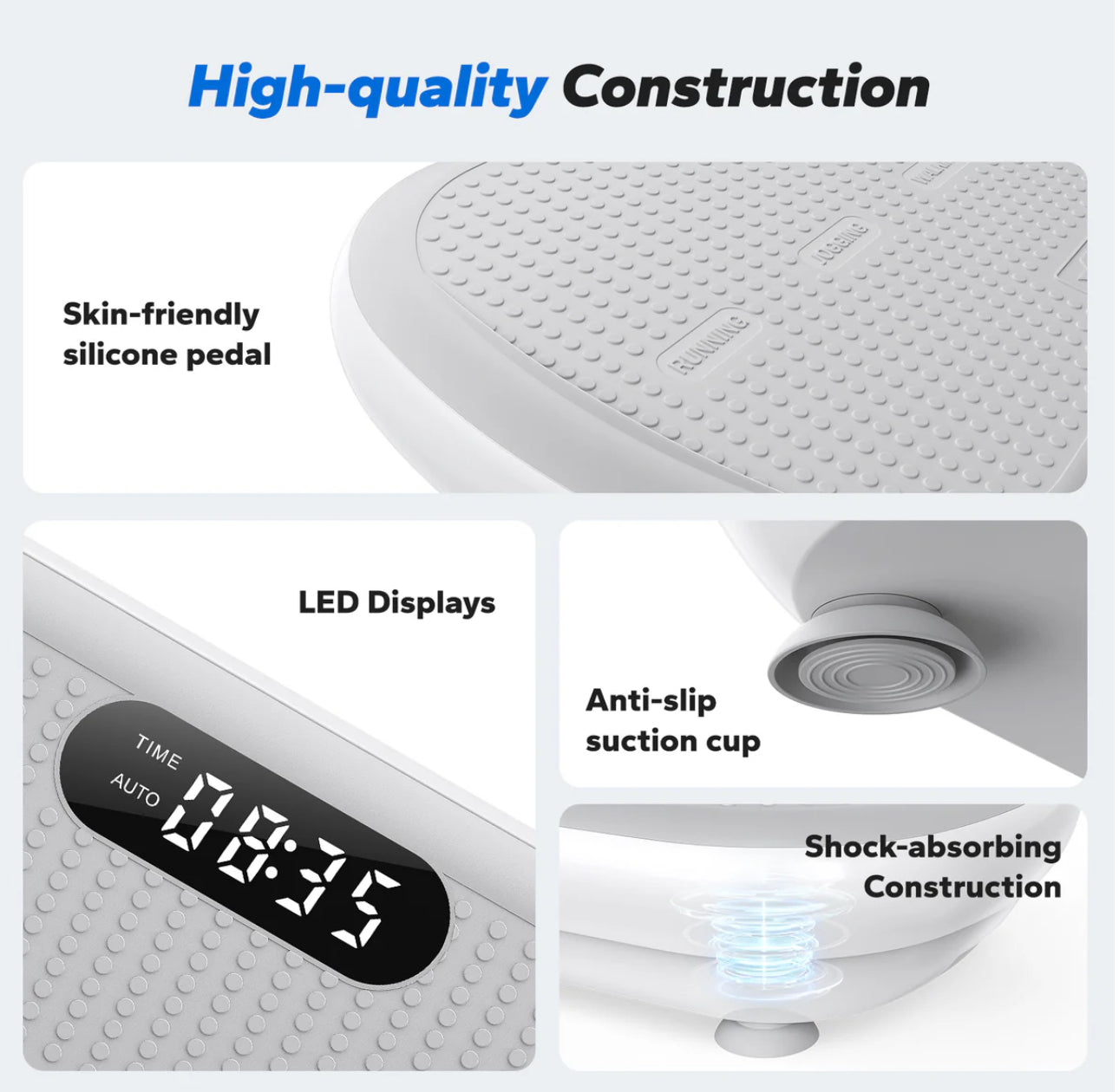 Elite XL Vibration Plate – Lymphatic Drainage & Full Body Workout