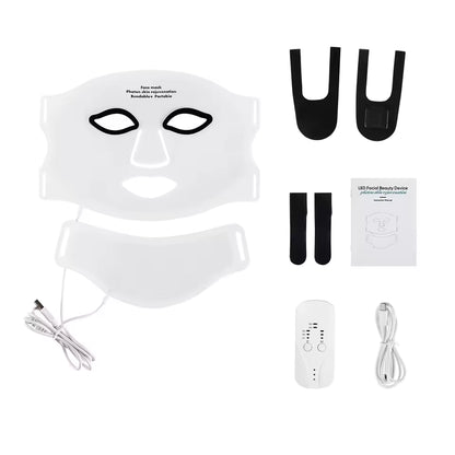 Infrared Red Light Therapy Mask for Face & Skin Rejuvenation