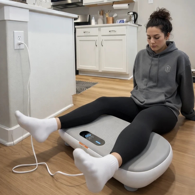 Elite XL Vibration Plate – Burn Fat, Tone Your Body & Feel Energized — In Just 10 Minutes a Day